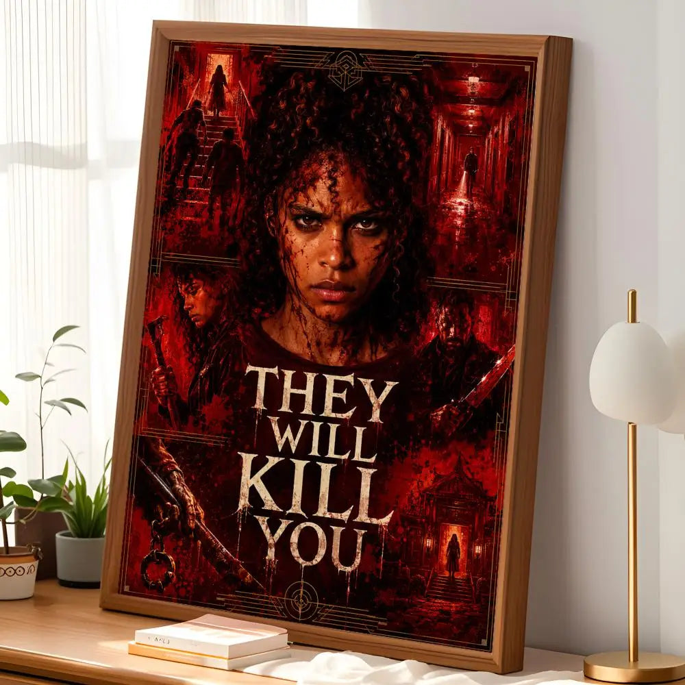 Self-Stick HD PVC Movie Wall Art Poster – Waterproof Home Decor Wall Art Poster Axl
