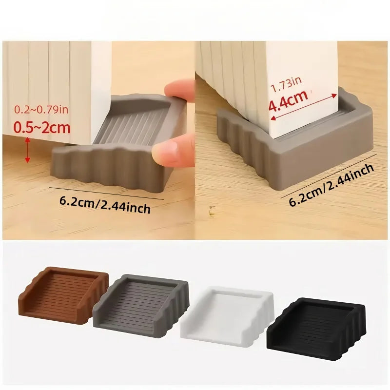 Matte Plastic Door Stopper – Anti-Collision Safety Door Wedge Door Stopper Axl