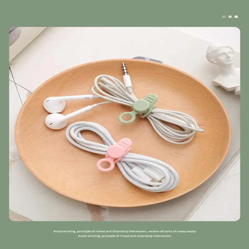 Silicone Cable Straps Reusable Cord Ties | 10/50 PCS Organizer Cable Cord Organizer Axl