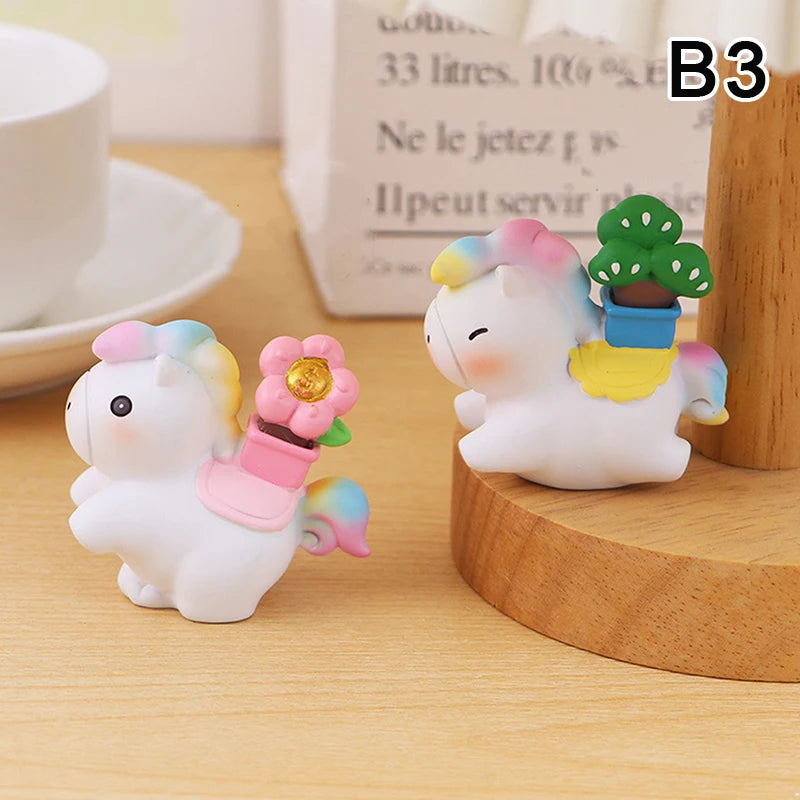 2026 Year of the Horse Resin Figurine | Lucky Desktop Ornament Resin Figurine Axl B3