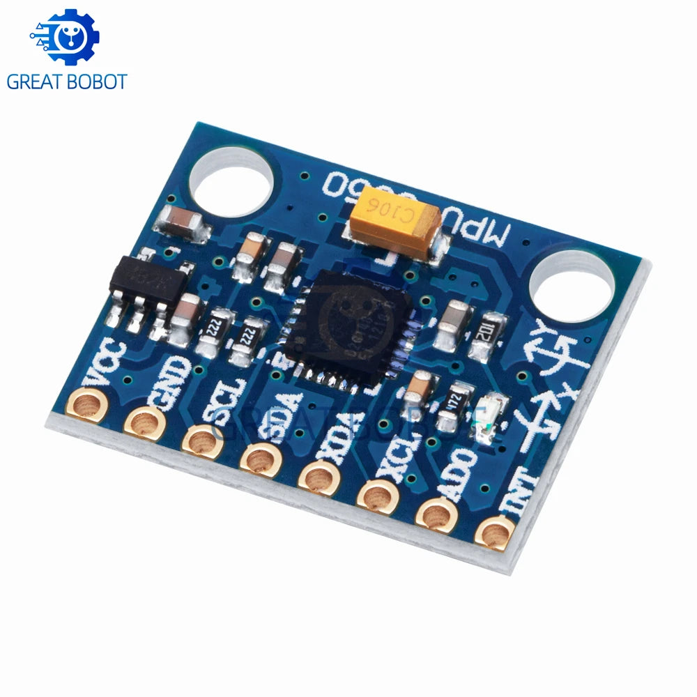 MPU-6050 GY-521 6-Axis Gyroscope & Accelerometer Module IMU Sensor Module Axl