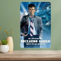Buckaroo Banzai Classic Movie Metal Poster Sign | Retro Wall Art Metal Wall Sign Axl aluminum sign aluminum 20x30cm