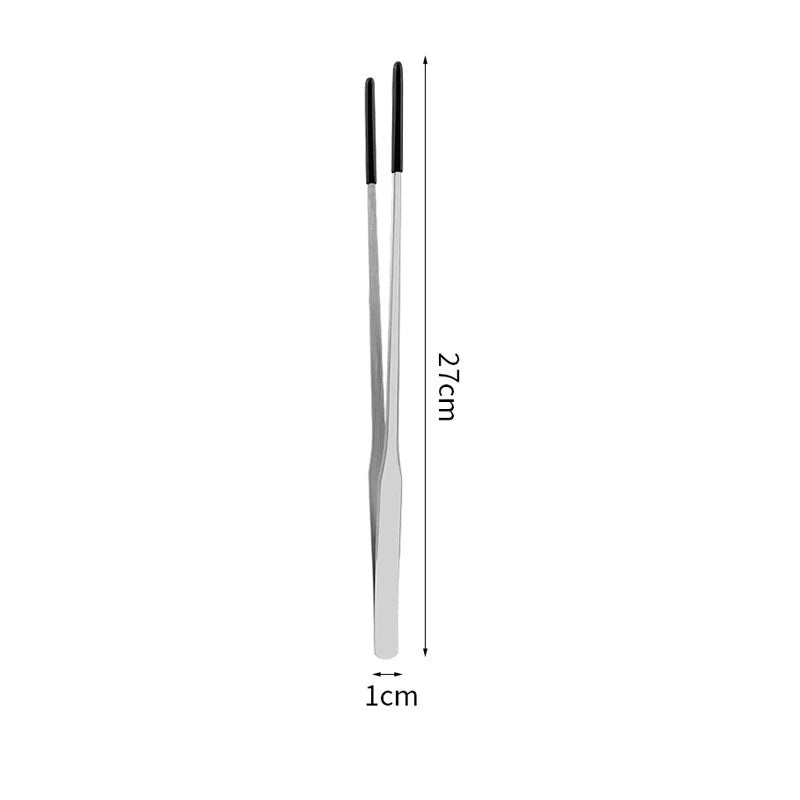 Reptile Feeding Tongs – Stainless Steel & Rubber Tip Pet Tweezers Reptile Feeding Tongs Axl A8