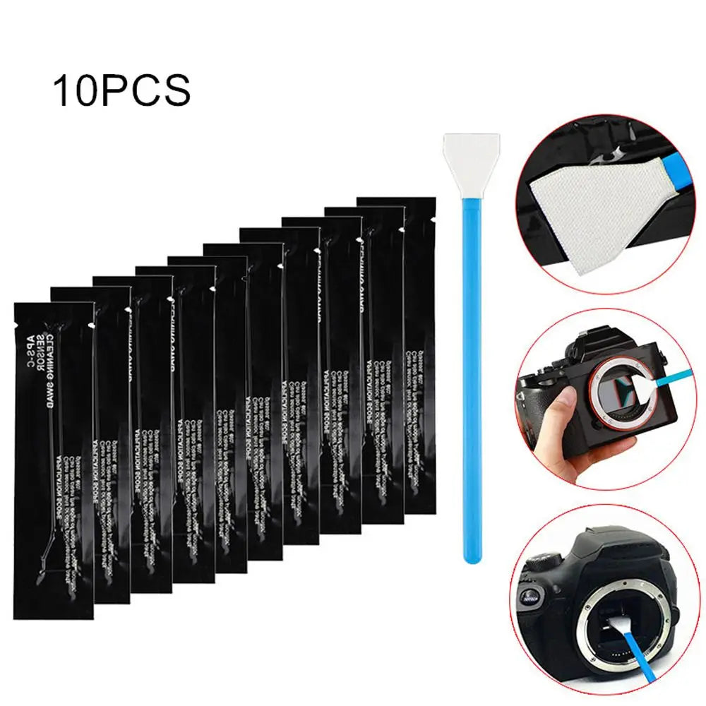 Camera Sensor Cleaning Swabs – APS-C CMOS Microfiber 10 Pack Sensor Cleaning Kit Axl