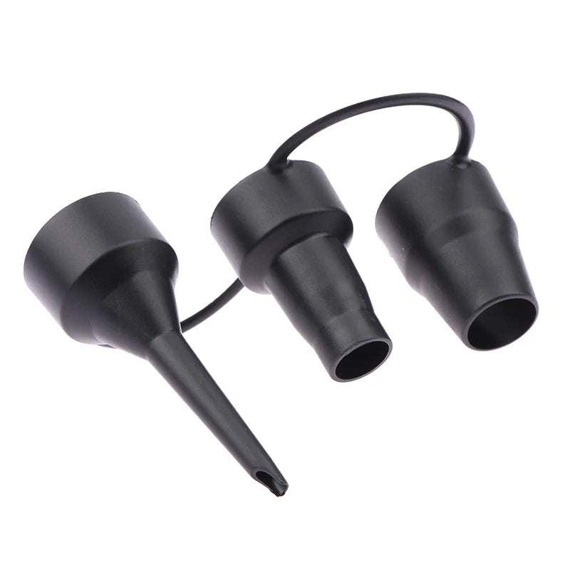3-Size Air Pump Nozzles – Pool, Beach & Inflatable Toy Adapters Pump Nozzle Adapter Axl