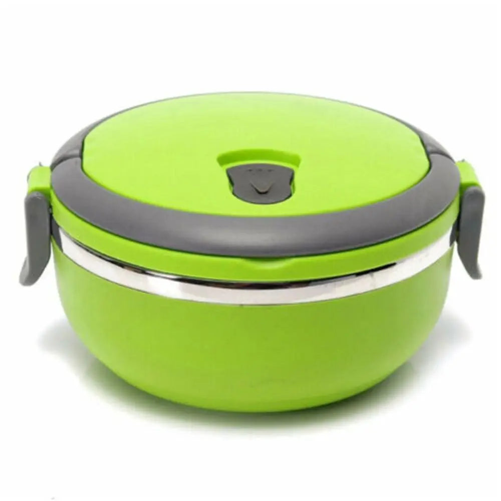 Vacuum Insulated Stainless Steel Thermos Lunch Box Food Flask Thermos Lunch Box Axl green-650ml