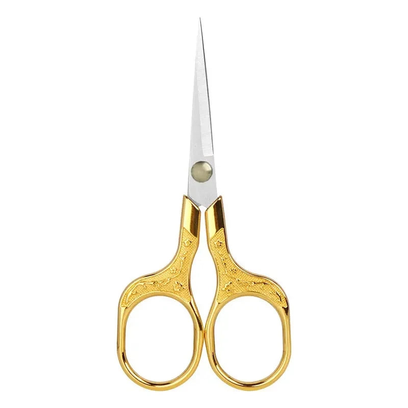 Vintage Stainless Steel Embroidery Scissors | Tailor Sewing Shears Embroidery Scissors Axl Gold