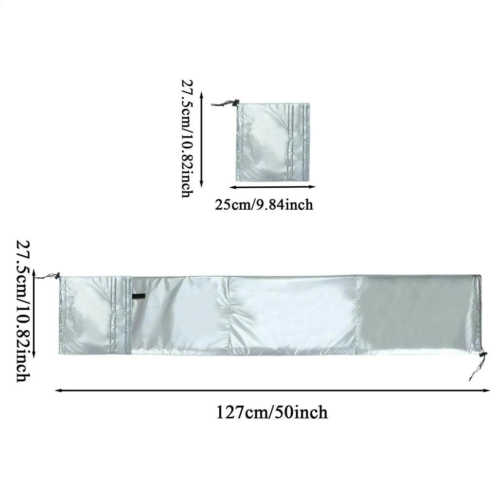 Portable AC Hose Insulation Sleeve – Heat-Resistant Vent Cover AC Hose Sleeve Axl