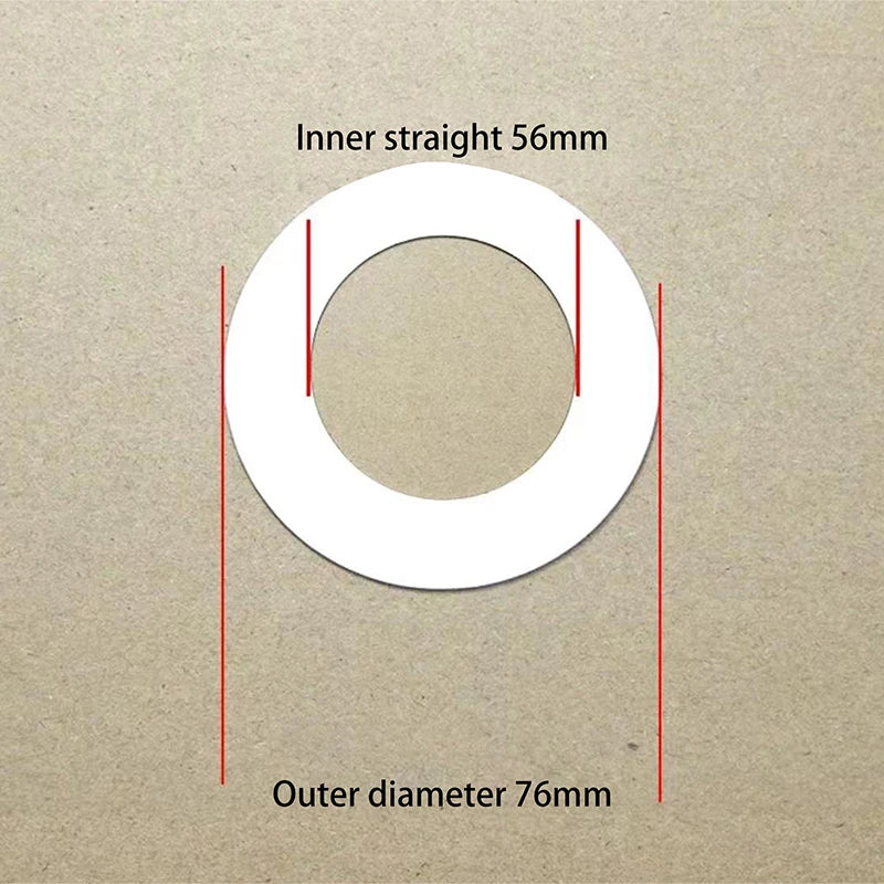 LED Downlight Ring Adapter – White Lampshade Spacer & Gasket Downlight Ring Adapter Axl A1