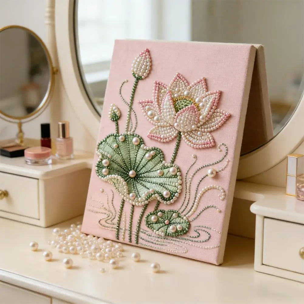 DIY Pearl Gem Painting Kit – Floral Art for Adults 20×30cm DIY Gem Painting Kit Axl