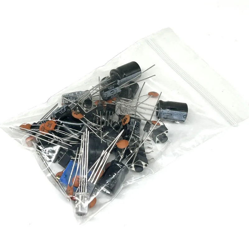 Electronics Starter Kit – LED, Buzzer, Capacitor & Resistor 200+ Electronics Component Kit Axl
