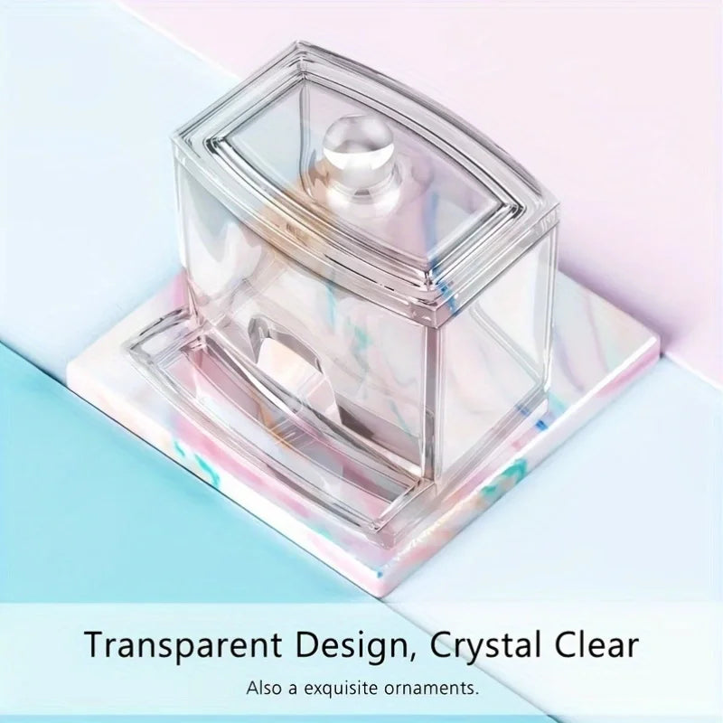 Clear Acrylic Organizer Box with Lid – Small Storage Container Storage Organizer Box Axl