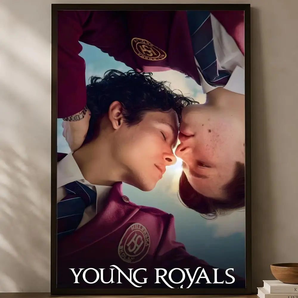 Young Royals Self-Stick Wall Poster – HD Waterproof Wall Art Wall Art Poster Axl White02 40X50cmNoframe