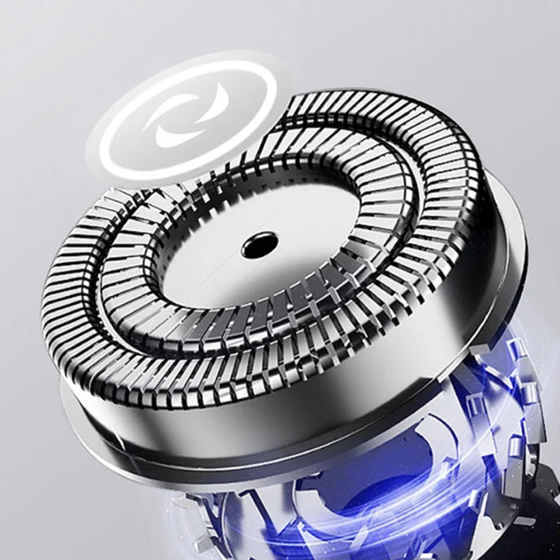 BALASHOV Men's USB Rechargeable Rotary Electric Shaver Electric Shaver Axl
