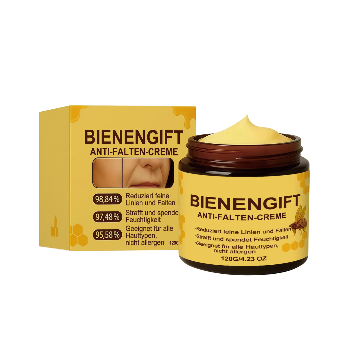 Bee Venom Skin Restoration Cream 120g | Face & Body Skin Restoration Cream Axl 120g Boxed