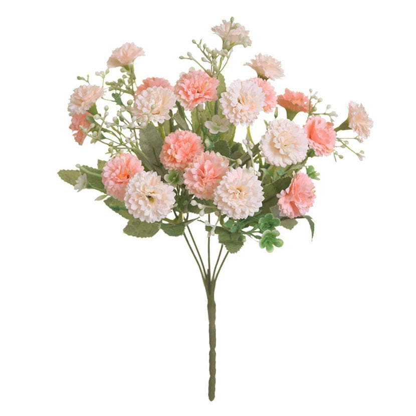 Silk Hydrangea Artificial Flowers – Lilac Wedding & Home Décor Artificial Flowers Axl pink 2 pcs