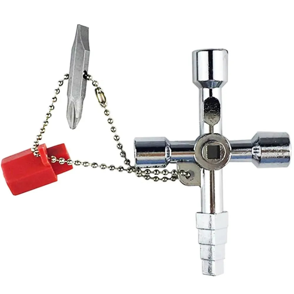 Multi-Function Triangle Key Wrench – Utility Plumbing Spanner Utility Key Wrench Axl pagoda-wrench-1pcs