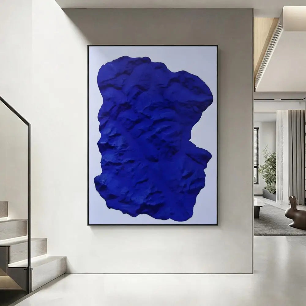 Yves Klein Art Poster – HD Modern Wall Decor | Home & Bar Wall Art Poster Axl White7 40X50cmNoframe