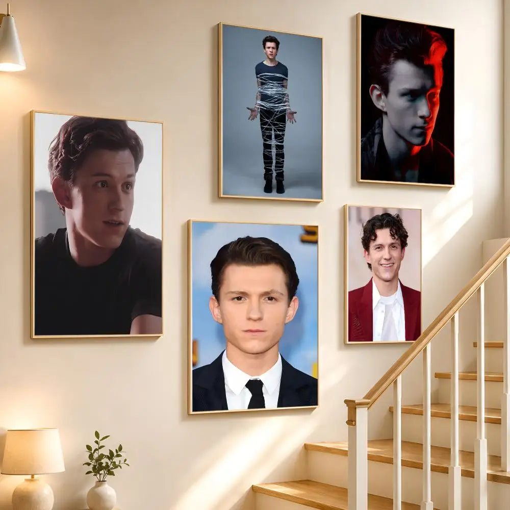 Tom Holland HD Waterproof Poster Stickers | Wall Décor & Gift Wall Poster Sticker Axl