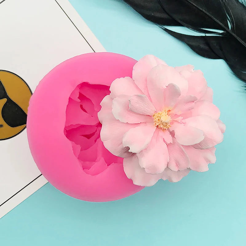 Flower Silicone Mold – Fondant, Chocolate, Soap & Resin DIY Tool Silicone Baking Mold Axl