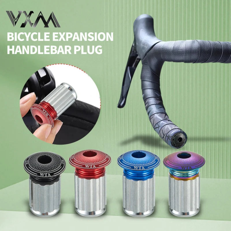 VXM Aluminum Handlebar Bar End Plugs – MTB & Road Bike Caps Handlebar Bar End Plugs Axl