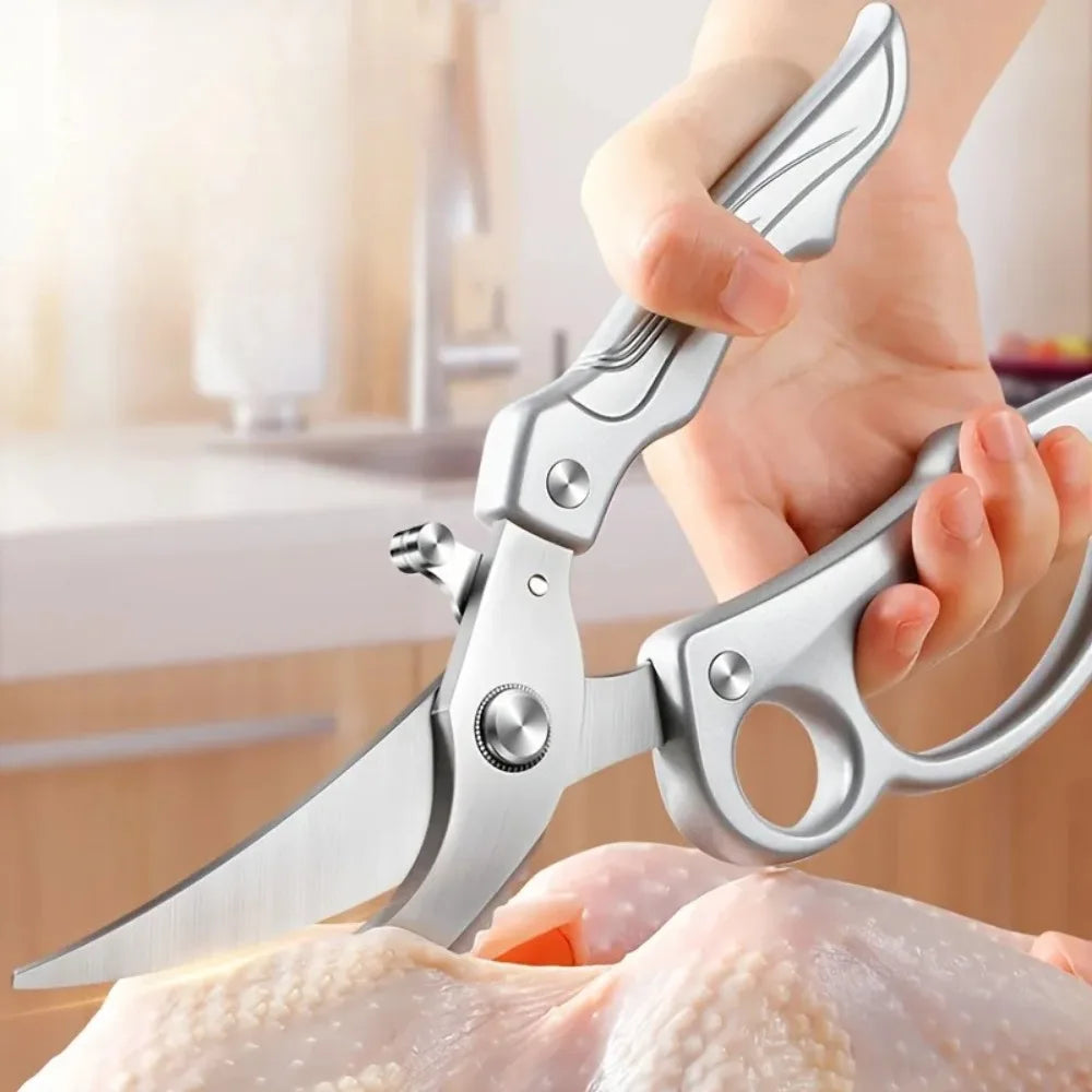 PLYS Heavy-Duty Kitchen Shears with Spring-Loaded Ejector Kitchen Shears Axl