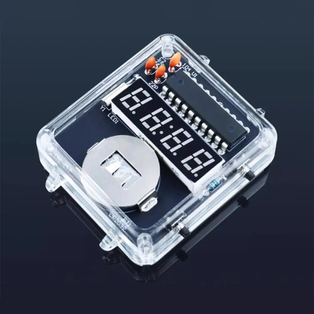 LED Digital Clock DIY Soldering Kit – Watch Assembly Project DIY Electronics Kit Axl