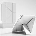 Y-Shape iPad Case | Pencil Holder & Multi-Angle Stand Tablet Case Axl White 7th 8th 9th 10.2