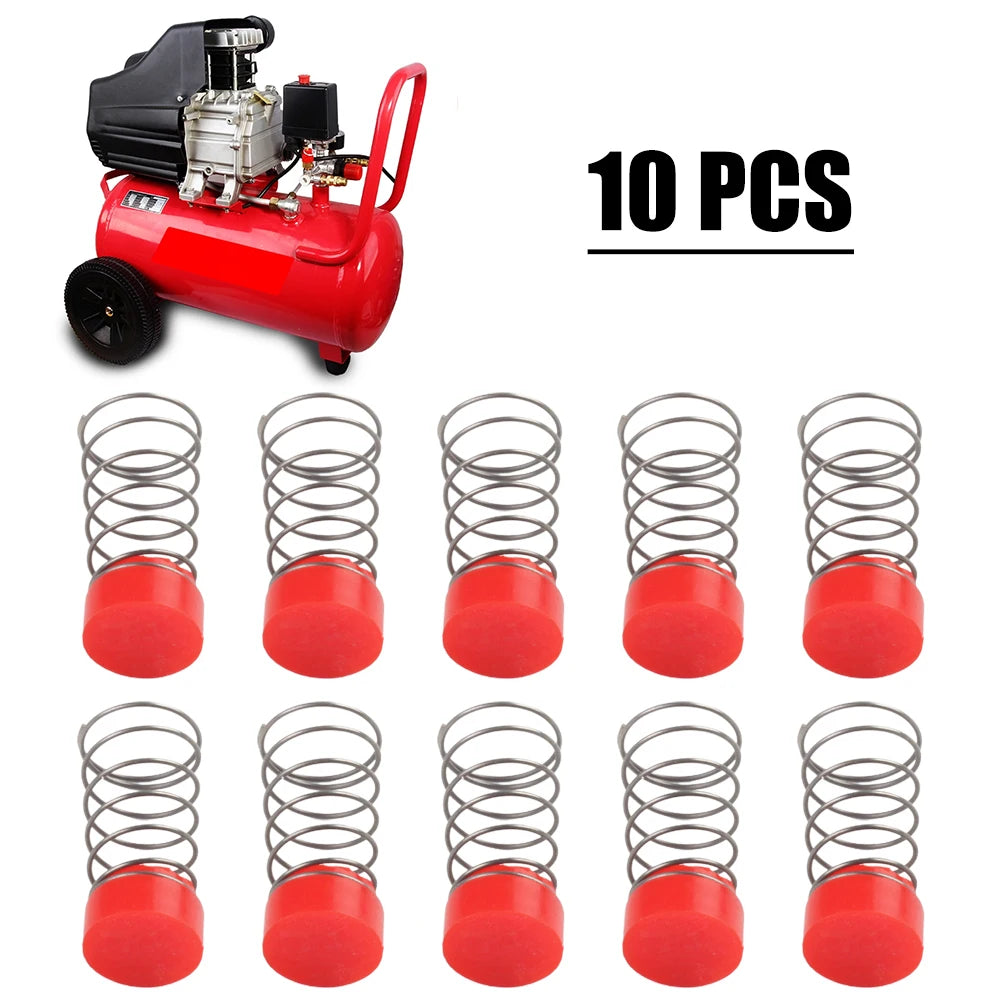 10-Pack Rubber Seal Kit for Air Compressor Valve Pad & Spring Compressor Seal Kit Axl
