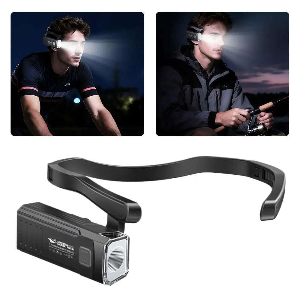 Ear Clip LED Headlamp 600lm Rechargeable Waterproof LED Headlamp Axl