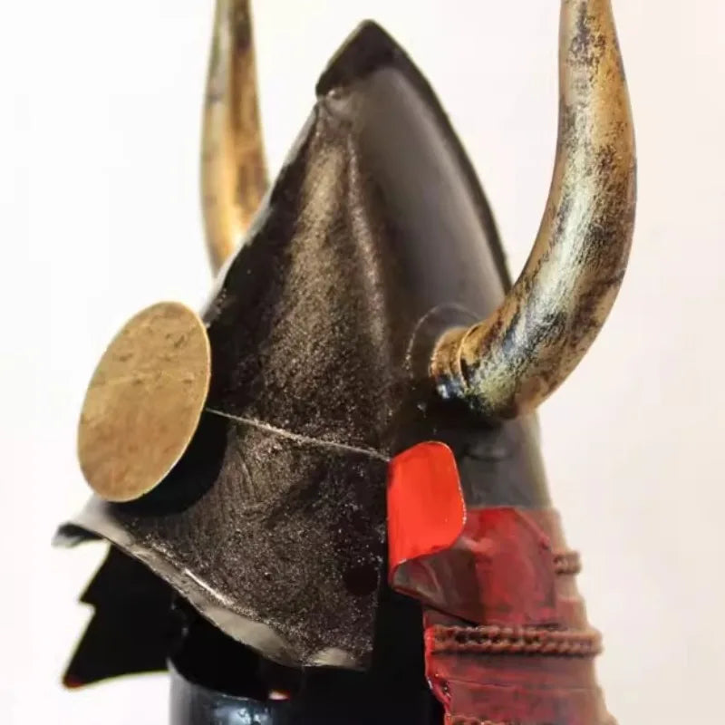 Samurai Figurine – Retro Iron Miniature Sculpture Home Decor Decorative Figurine Axl