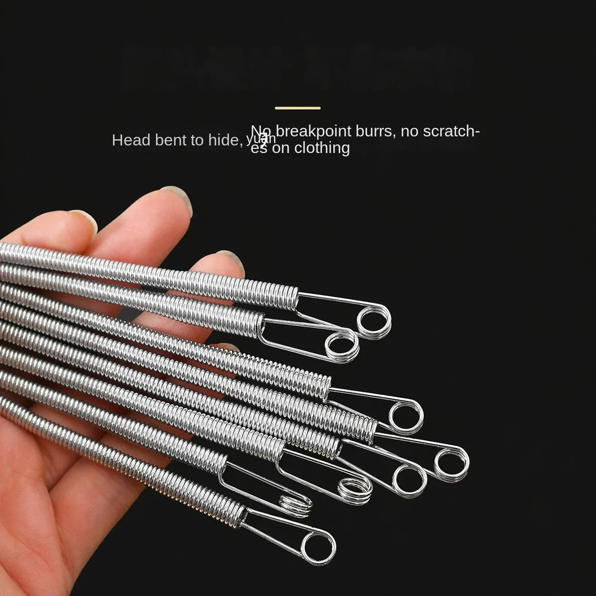 Bendable Drawstring Threader Clips – Elastic Band Sewing Tool Sewing Threader Tool Axl