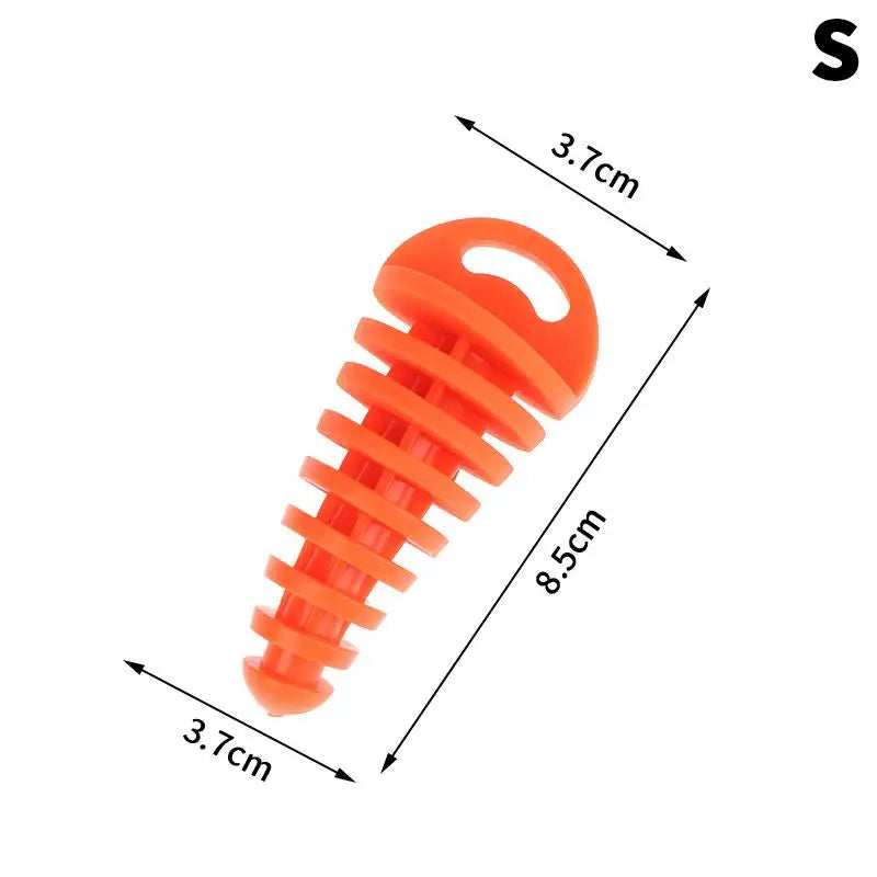 Universal Motorcycle Exhaust Wash Plug – Silicone Pipe Protector Exhaust Pipe Plug Axl S Orange Muffler