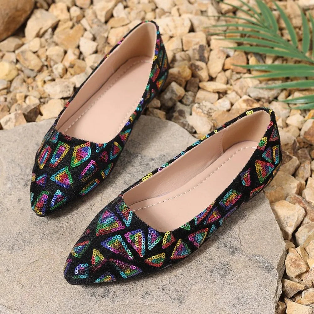 Women's Pointed Toe Ballet Flats – Slip-On Loafers EU 33–45 Ballet Flats Axl