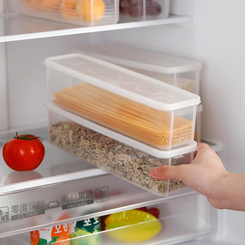 Spaghetti & Cereal Storage Container with Lid | 30.5cm Food Storage Container Axl