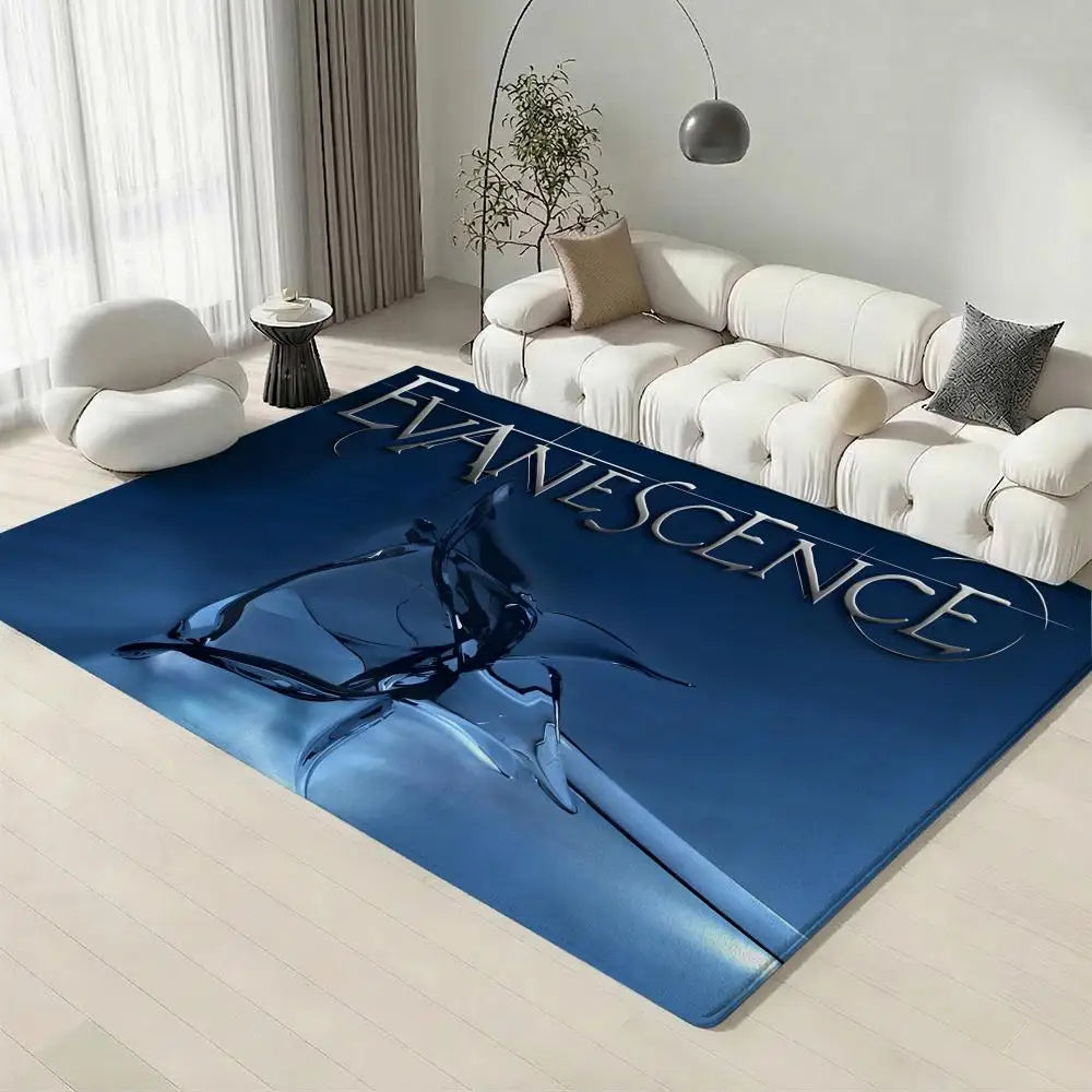 Evanescence Rock Band Flannel Floor Mat – Non-Slip Indoor Rug Flannel Floor Mat Axl