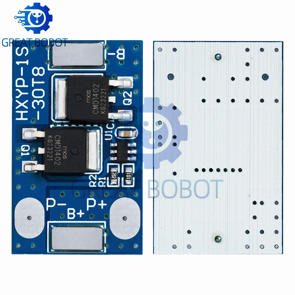 1S LiFePO4 BMS Board 3.2V/3.7V 7A – PCM Short Circuit Protection BMS Protection Module Axl