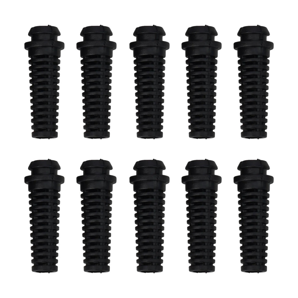 Rubber Cable Sleeve Cord Protector PVC Gland 10-Pack – 6mm Cable Gland Sleeve Axl