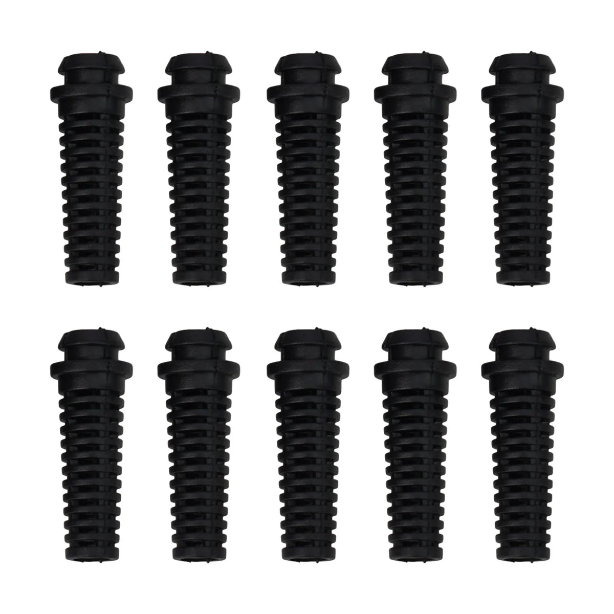 Rubber Cable Sleeve Cord Protector PVC Gland 10-Pack – 6mm Cable Gland Sleeve Axl