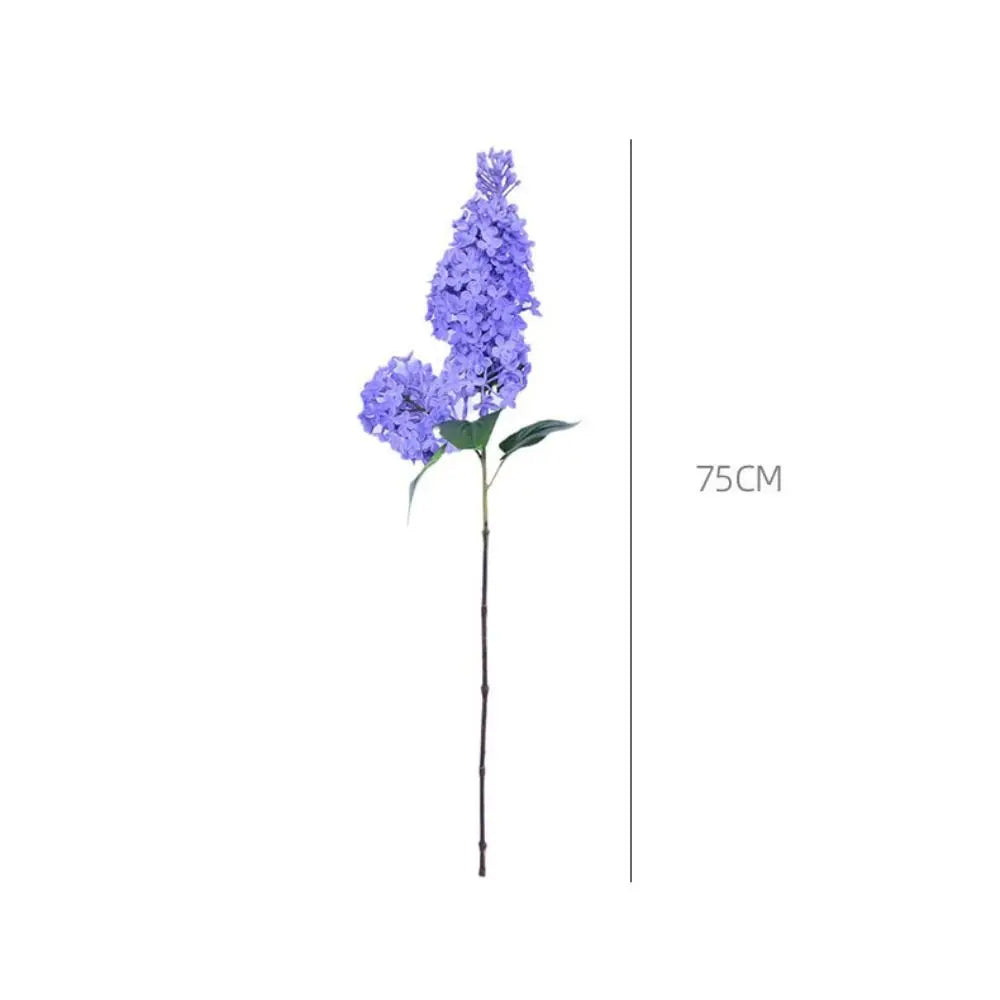 75cm Artificial Silicone Lilac Flower Bouquet – Pink & Purple Artificial Flower Bouquet Axl