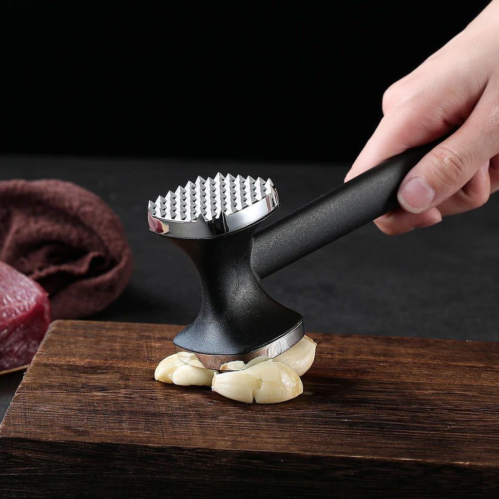 Double-Sided Zinc Alloy Meat Tenderizer Hammer | Kitchen Mallet Meat Tenderizer Mallet Axl