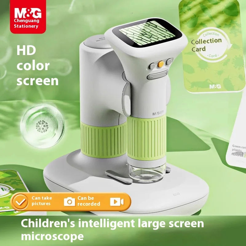 Kids' Portable Handheld Optical Microscope – Up to 500X Magnification Kids Optical Microscope Axl