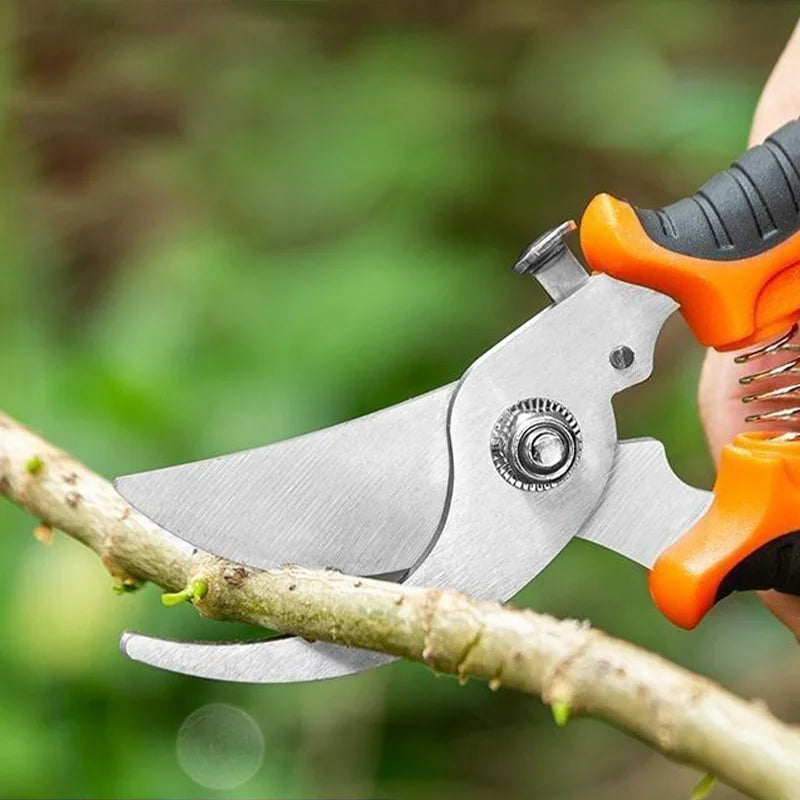 Bypass Pruning Shears – Sharp Steel Garden Secateurs & Trimmer Pruning Shears Axl