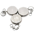 Portable Stainless Steel Pocket Ashtray with Keychain Pocket Ashtray Axl Random 1PC