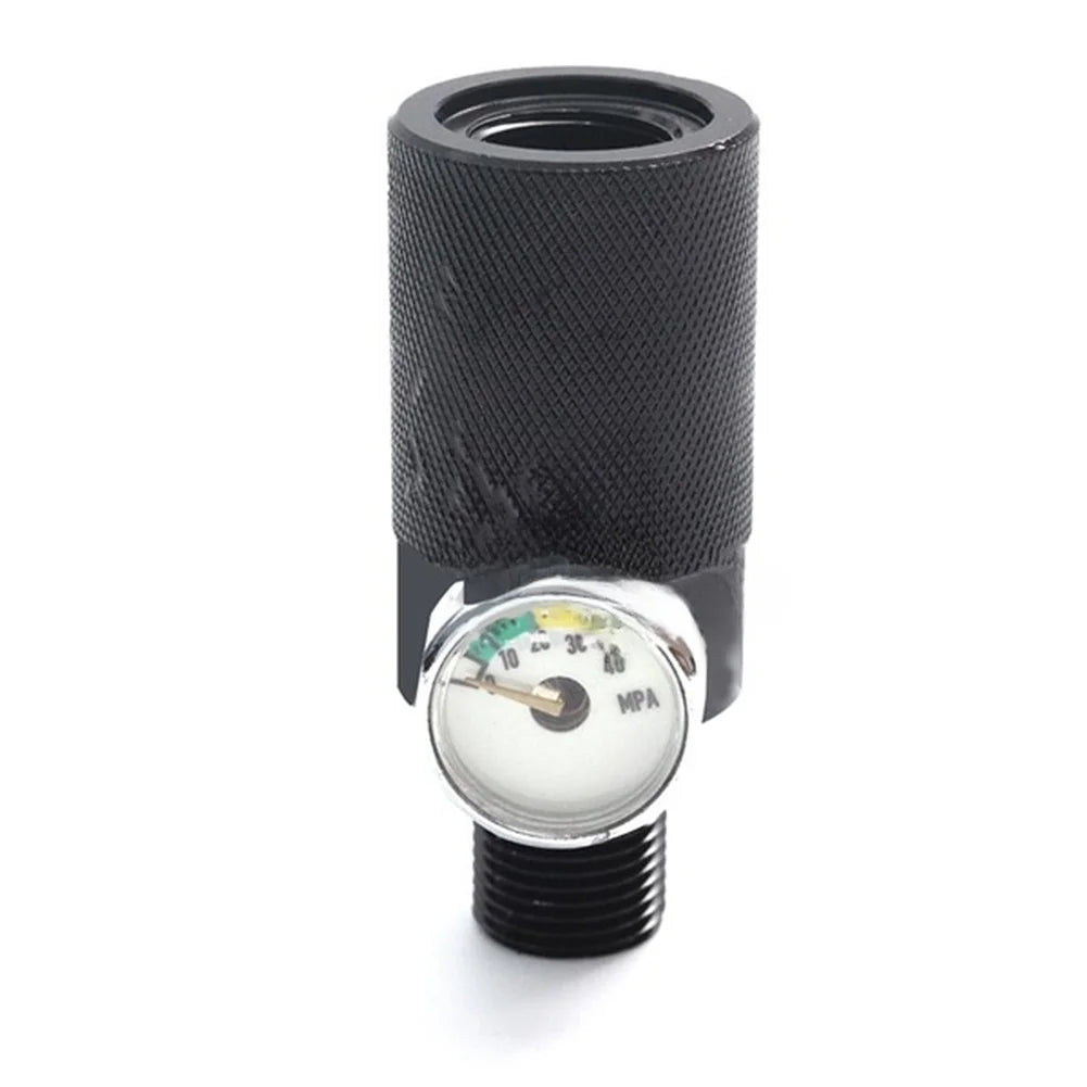 8mm High-Pressure Gauge Adapter – Glow Display & Quick Connect Pressure Gauge Adapter Axl