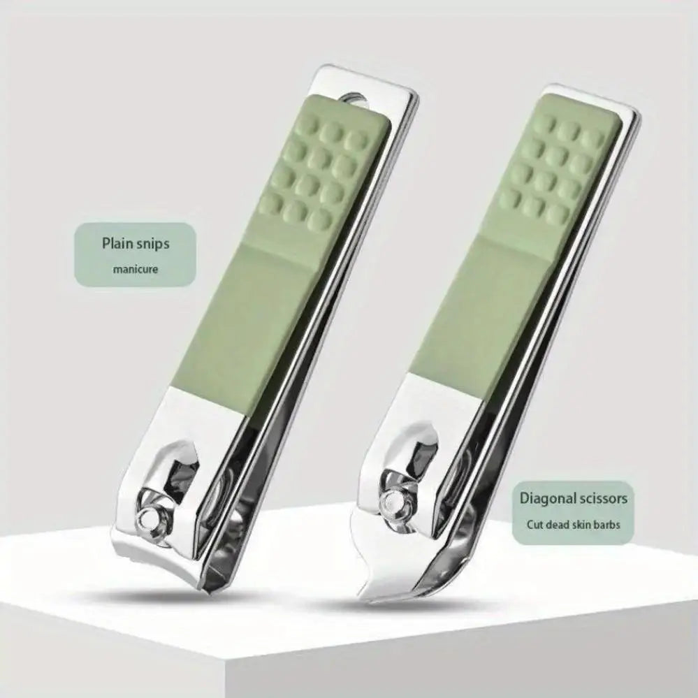 12-Piece Stainless Steel Manicure & Pedicure Nail Clipper Set Manicure Pedicure Kit Axl