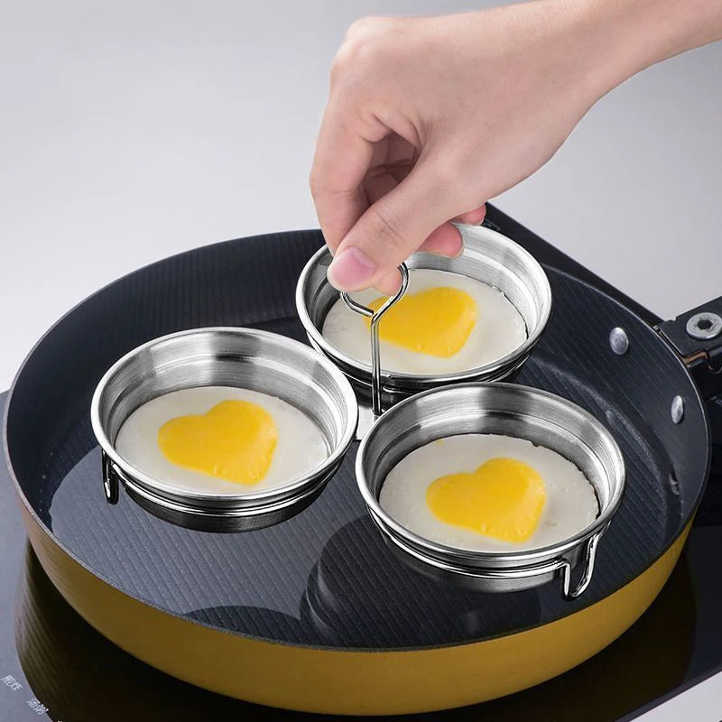 Stainless Steel Egg Poacher & Steamer Mold | Kitchen Gadget Egg Poacher Mold Axl