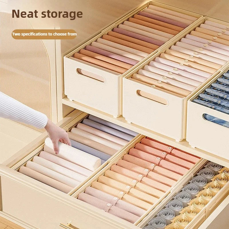 Adjustable Foldable Clothes Storage Box & Closet Organizer Closet Storage Organizer Axl