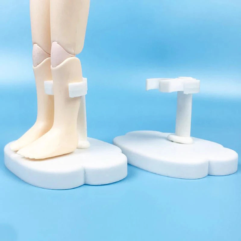 5-Pack Plastic Doll Display Stands – 1/6 Scale 17cm Holders Doll Display Stand Axl