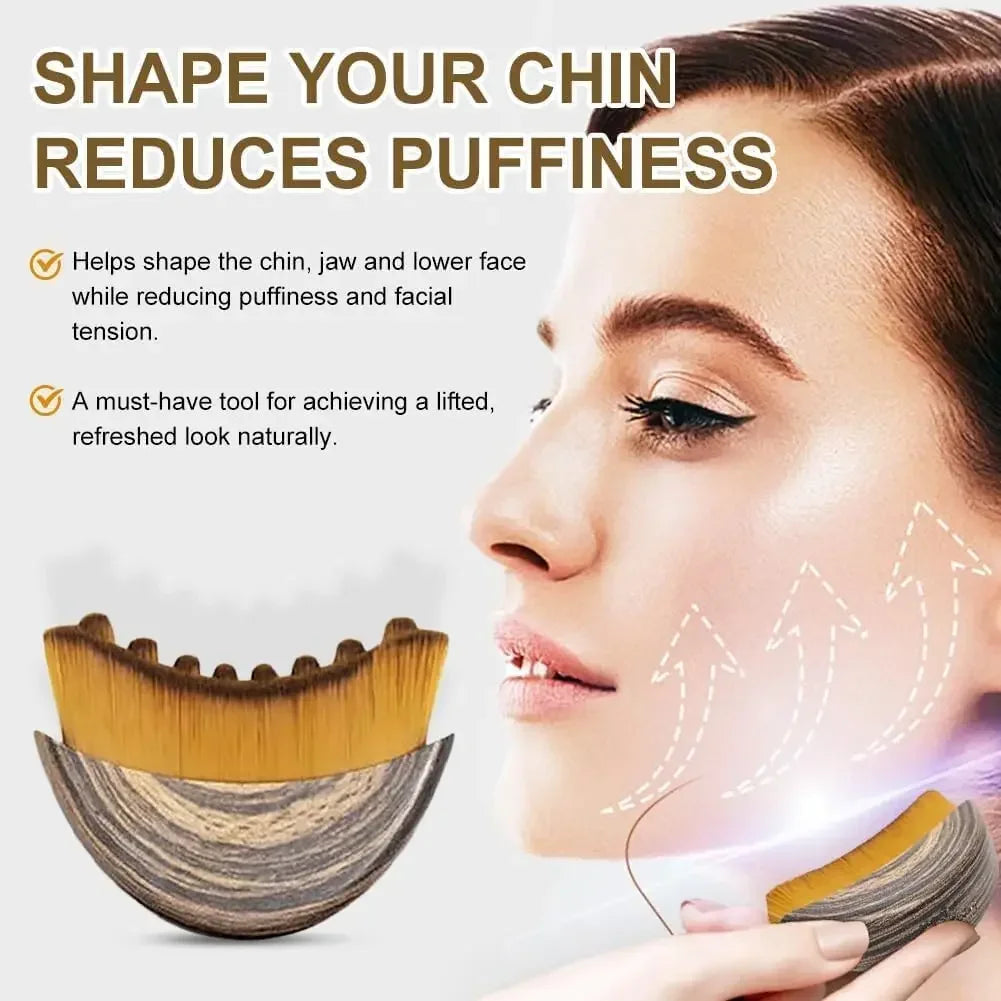 Face Sculpting Massage Brush – Contour, Lift & Home Spa Tool Face Massage Tool Axl
